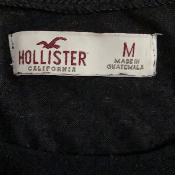 SOLD! Hollister sheer satin blouse - Picture 3 of 3
